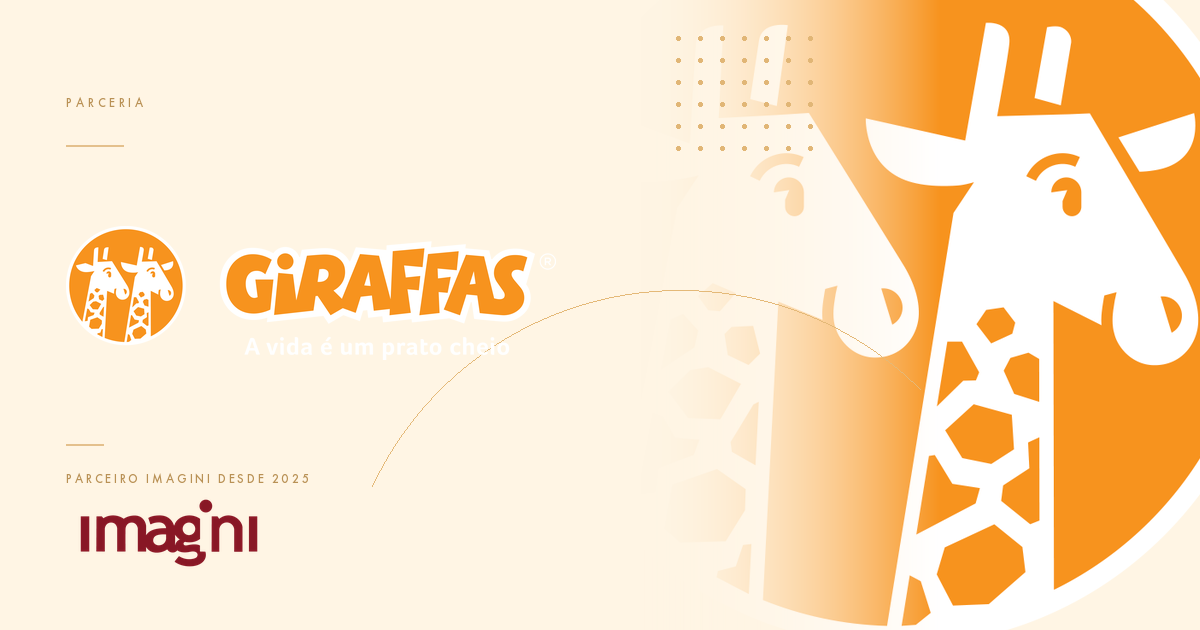 Imagini fecha parceria com a Rede Giraffas